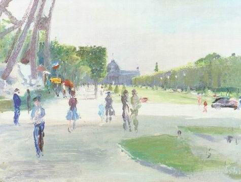 Paris Scene oil painting